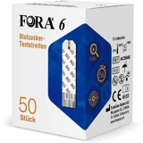 FORA Blood Glucose Test Strips – 50 Pieces