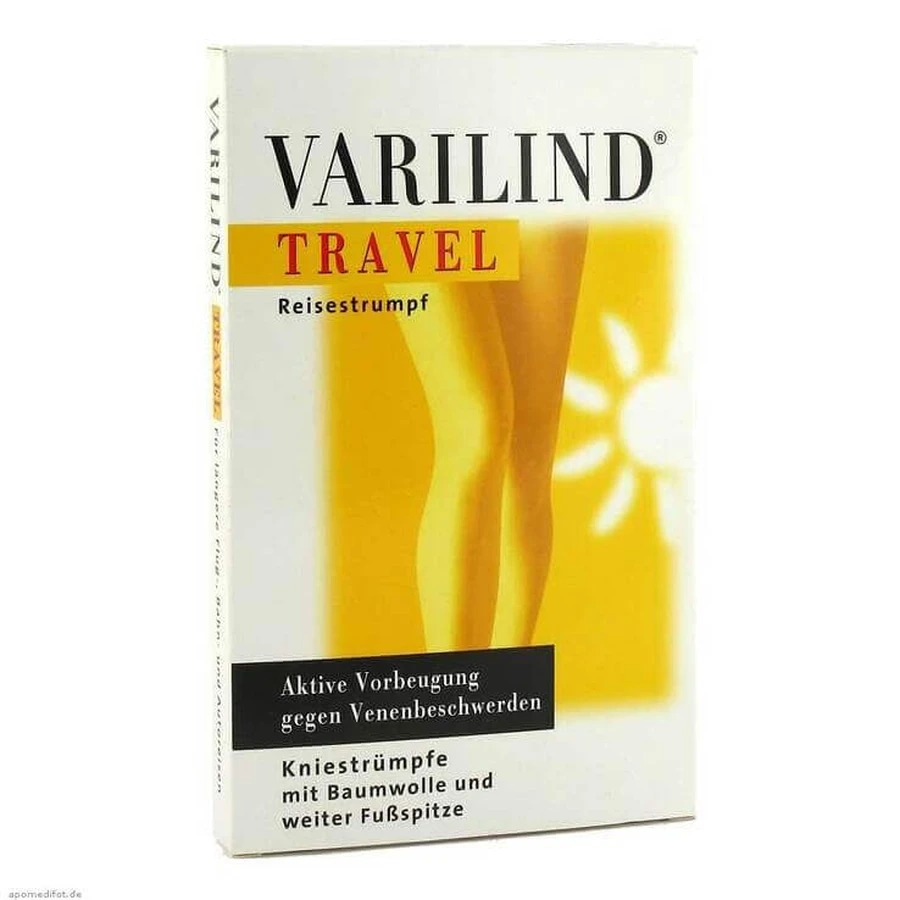 Varilind Travel Kniestrümpfe BW L, 2 St n.v.