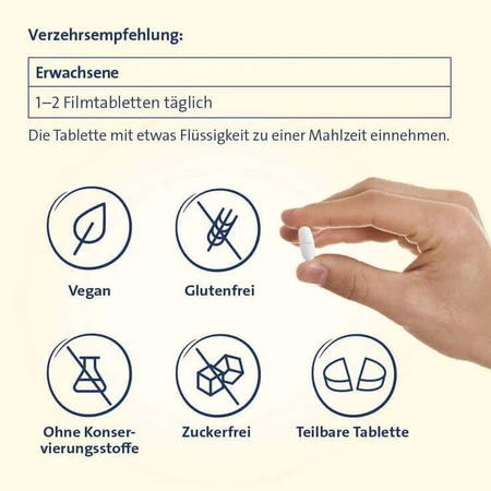 Vitamin D3 Hevert Osteo Pro Filmtabletten, 120 St Filmtabletten