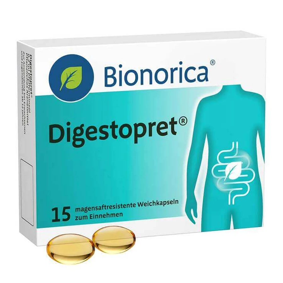 Digestopret® Enteric-Coated Soft Capsules, 15 Enteric-Coated Soft Capsules