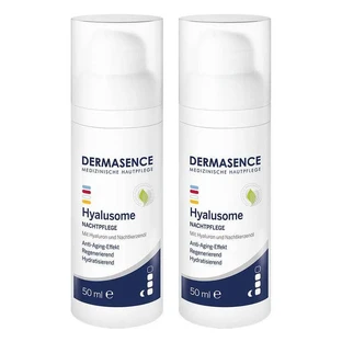 Dermasence Hyalusome Crema da notte, 2x50 ml Crema da notte