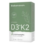 Bakanasan Vitamin D3 + K2 Capsules, 60 capsules