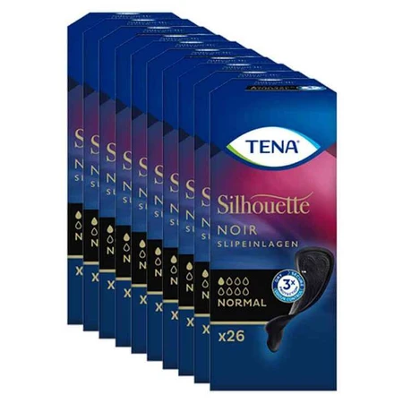 TENA® Silhouette NOIR Normal Einlagen bei Inkontinenz, 10X26 St n.v.
