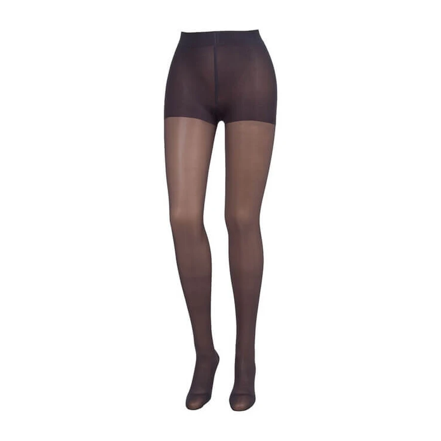 Compressana Calypso 70 denier support tights, black, size 6, 1 pair, as is