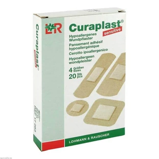 Curaplast Strips Sensitive, paquete de 20 tiritas