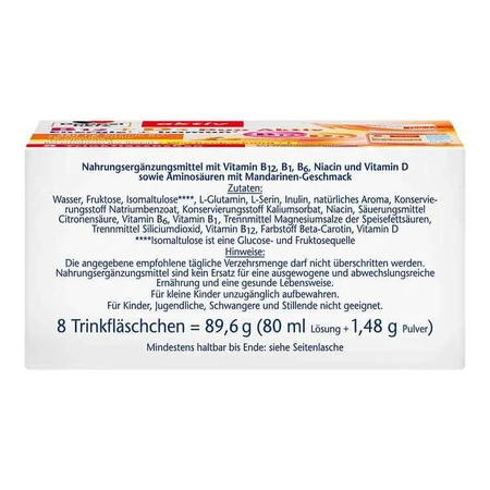 Doppelherz B12 + D3 Duo Active Drink-ampullen, 8 drinkampullen