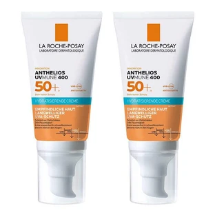 La Roche-Posay Anthelios Tinted Moisturizing Cream SPF 50+, 2 x 50 ml cream