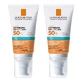 La Roche-Posay Anthelios Tinted Moisturizing Cream SPF 50+, 2 x 50 ml cream