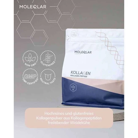 Moleqlar collageenpeptidepoeder, 450 g poeder