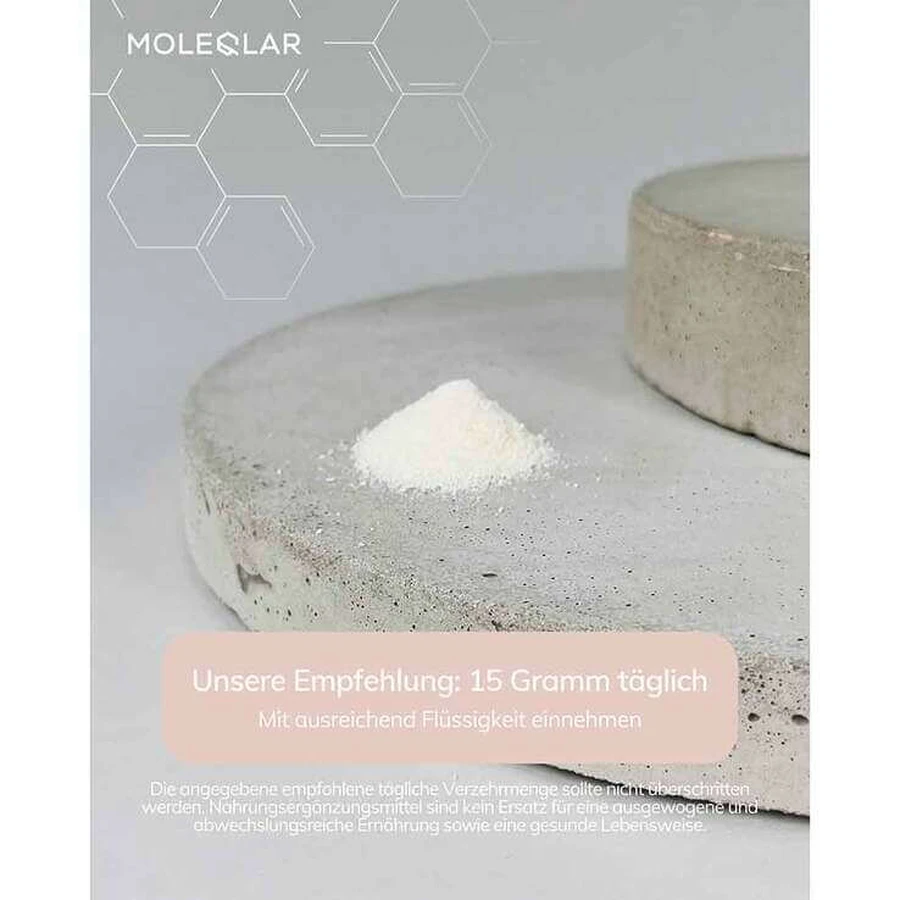 Moleqlar collageenpeptidepoeder, 450 g poeder