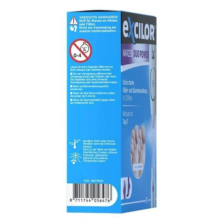 Excilor Wart Duo Power 10 ml + 1.5 g Combo Pack, 1 Combo Pack
