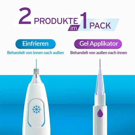 Excilor Wart Duo Power 10 ml + 1.5 g Combo Pack, 1 Combo Pack