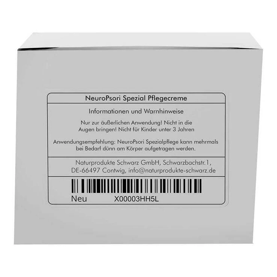 Crema para el cuidado de la piel Neuropsori, 250 ml de crema