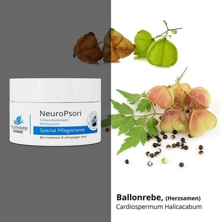 Crema para el cuidado de la piel Neuropsori, 250 ml de crema
