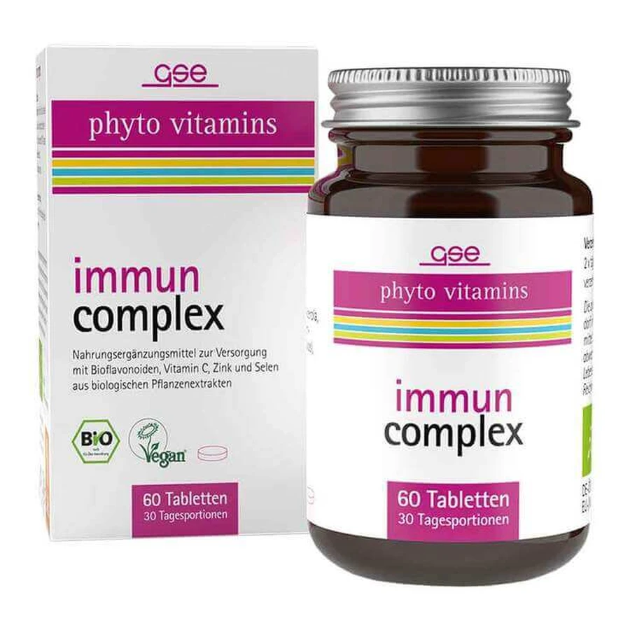 Immun Complex Bio Phyto Vitamins, comprimate, 60 de comprimate