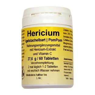 Hericium Lion's Mane Mushroom Tablets, 60 tablets