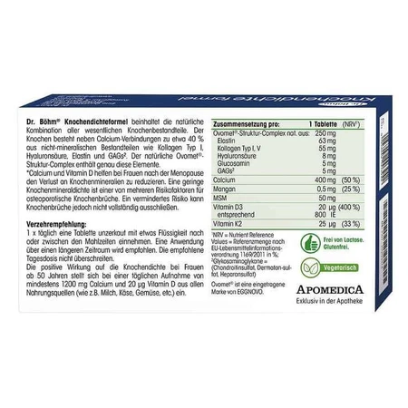 Dr. Böhm Knochendichteformel Tabletten, 30 St Tabletten