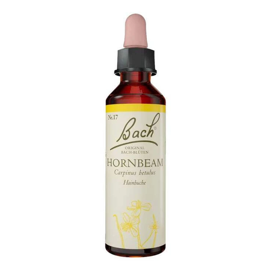 Bachblüten Original 17 Hornbeam Tropfen, 10 ml Tropfen