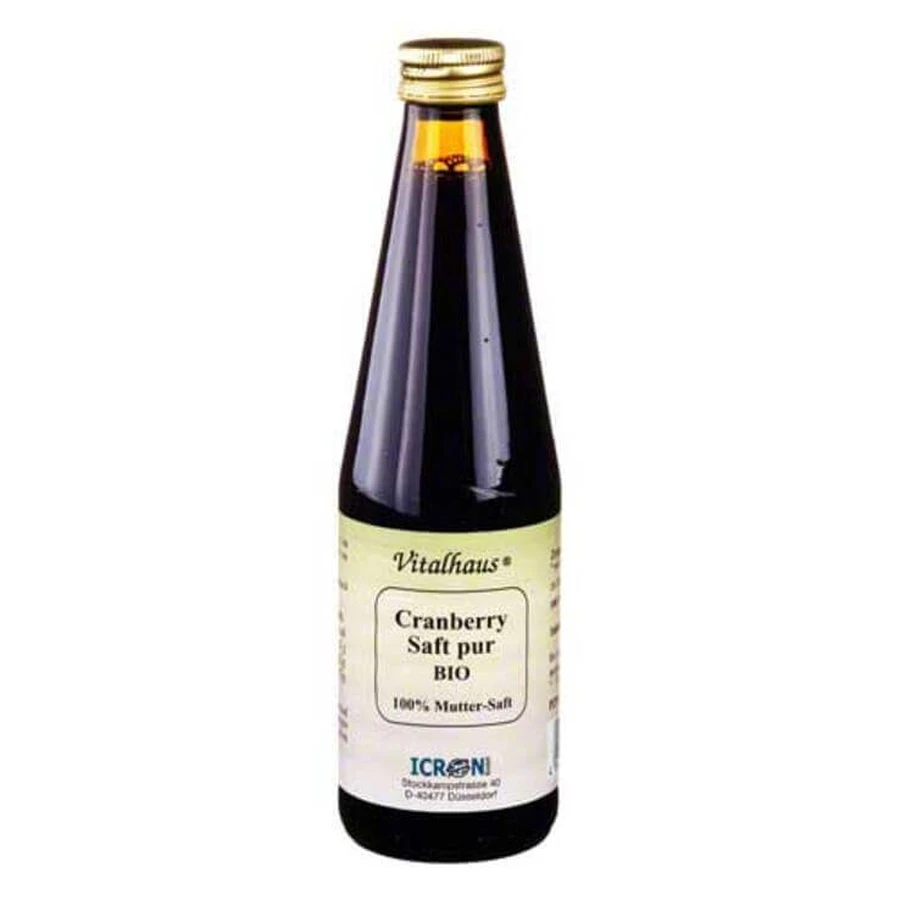 Jus de canneberge bio, 750 ml