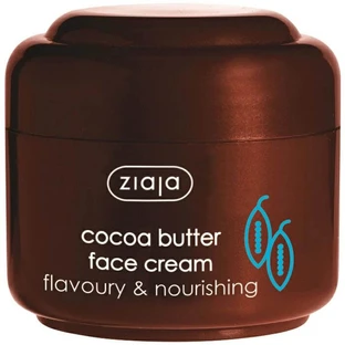 Ziaja Kakaobutter Gesichtscreme, trockene und normale Haut, 50 ml