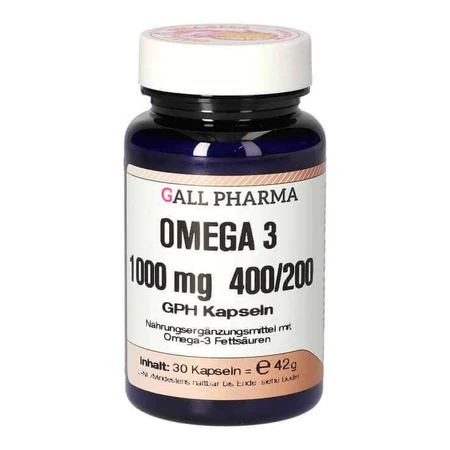 Omega 3 1000 mg 400 / 200 GPH Kapseln, 90 St Kapseln