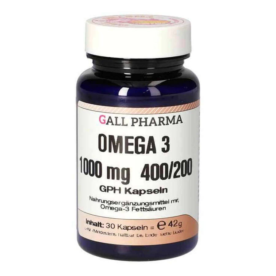 Omega 3 1000 mg 400 / 200 GPH Kapseln, 90 St Kapseln