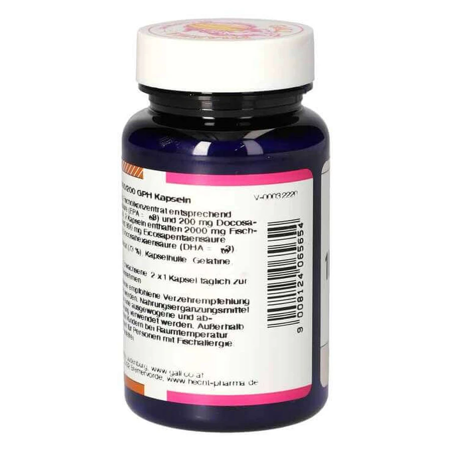 Omega 3 1000 mg 400 / 200 GPH Kapseln, 90 St Kapseln