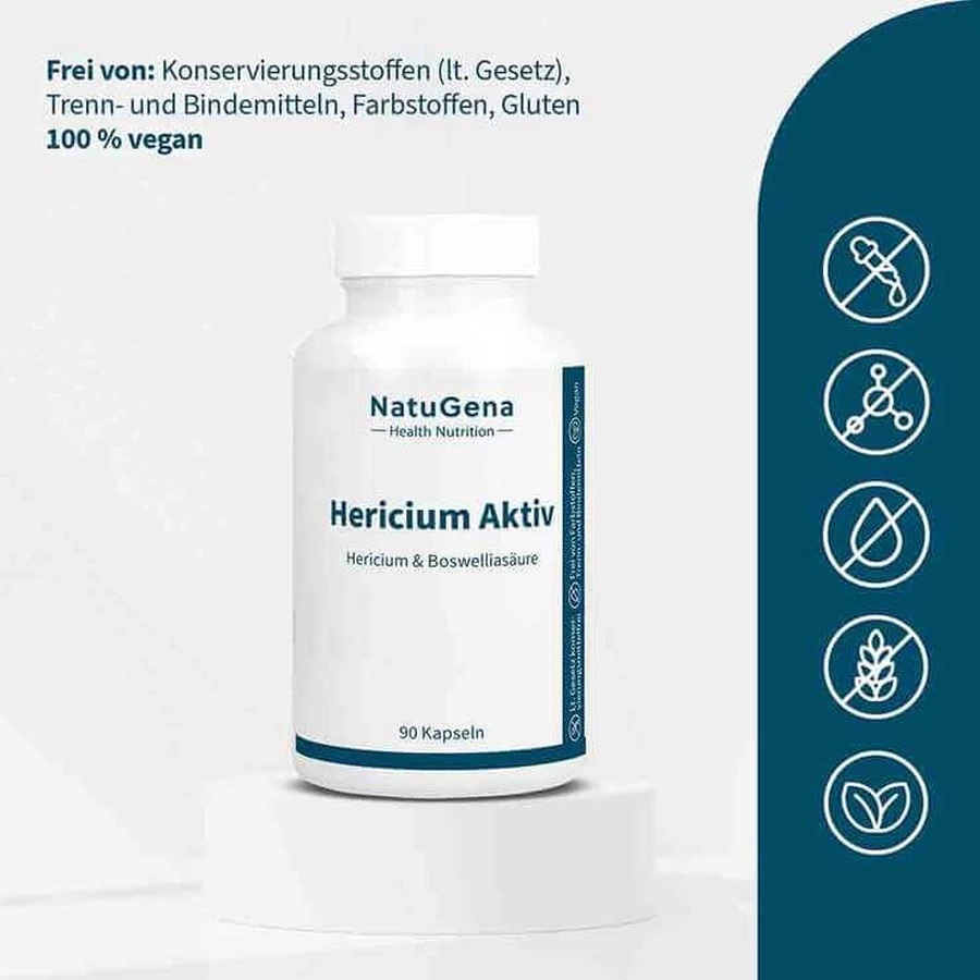 Hericium Aktiv Kapseln, 90 St Kapseln