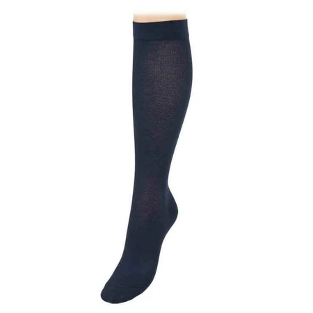Calcetines hasta la rodilla Compressana Twist, talla 40-42, azul medianoche, 2 pares, según disponibilidad