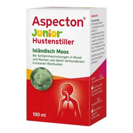 Aspecton Junior hoestsiroop, 100 ml