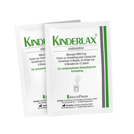 Kinderlax elektrolytfrei Pulver, 3X30 St Pulver zur Herstellung einer Lösung zum Einnehmen
