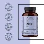 Cellcura Naturals Zinc 25 mg, gélules végétaliennes à forte dose, 120 gélules