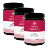Puresgp Collagen Peptide Multi Formula Powder, 3 x 300 g powder