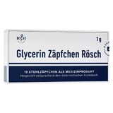 Rösch glycerinezetpillen 1 g tegen constipatie, 100 zetpillen