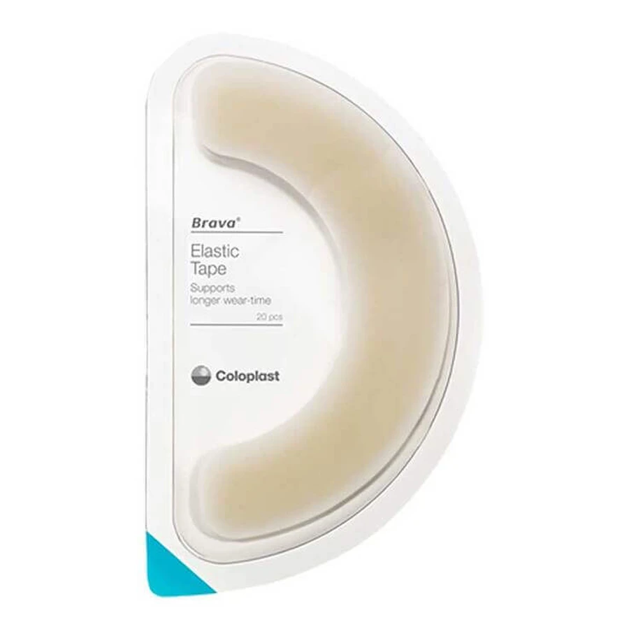 Brava Elastic Adhesive Strips, Curved, XL, 2 x 20 strips