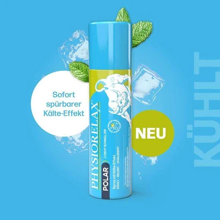 Physiorelax Polar Spray, frasco con pulverizador de 150 ml