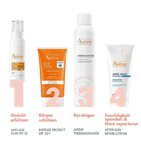 Avene Anti-Age Fluid SPF 50, 2x40 ml Emulsion
