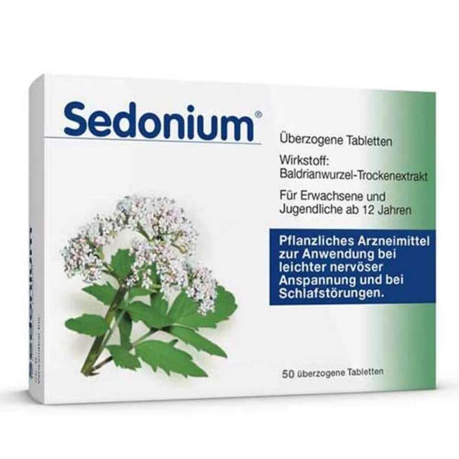 Comprimidos recubiertos de Sedonium, 100 comprimidos. Comprimidos recubiertos