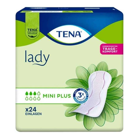 Tena® Lady mini plus incontinentieverband, 24 stuks.