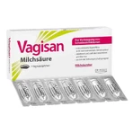 Supositorios vaginales de ácido láctico Vagisan, 7 supositorios vaginales