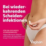 Supositorios vaginales de ácido láctico Vagisan, 7 supositorios vaginales