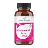 Vitamina B12 Activ 1000 µg, doză mare + capsule vegane, 120 de capsule