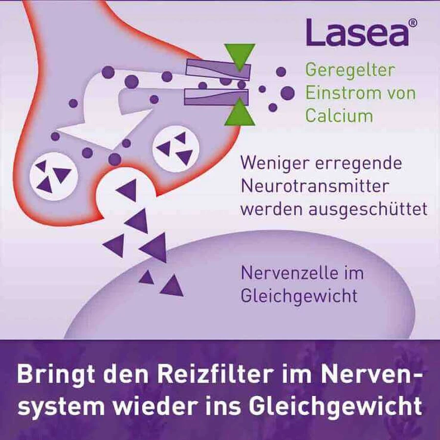 Lasea-softgels tegen innerlijke onrust, 28 softgels