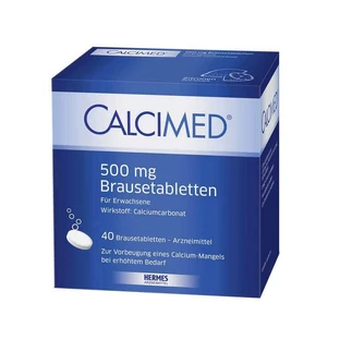 Calcimed 500 mg Brausetabletten, 20 St Brausetabletten