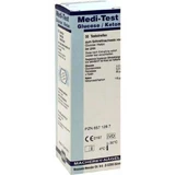 Bandelettes de test Medi Test pour le glucose et les cétones, boîte de 50