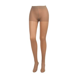 COMPRESSANA Calypso 40 deniers, taille 1, couleur café-crème, 1 paire, en l'état