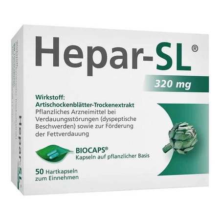 Hepar-SL® 320 mg, gélules, boîte de 100 gélules
