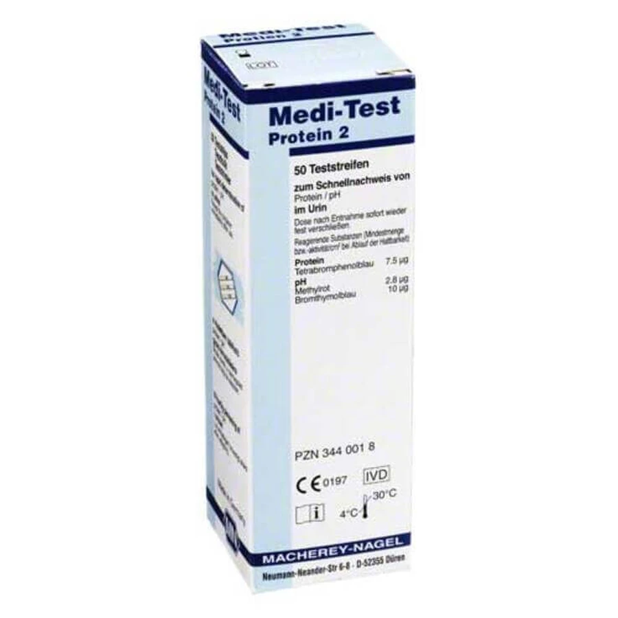 Medi Test Protein 2 teststrips, verpakking van 50 stuks