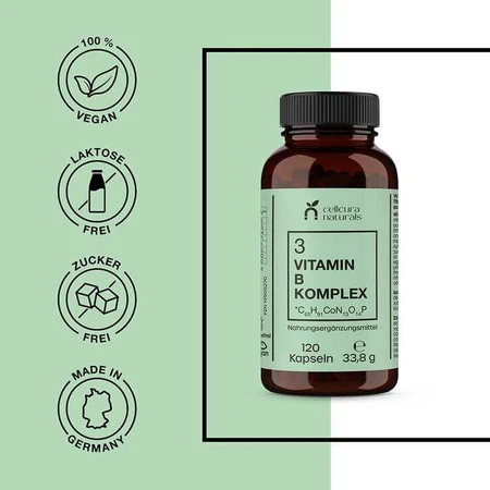 Vitamine B-complex-capsules, 120 capsules