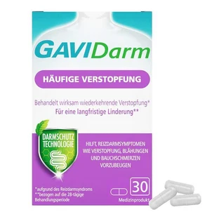 Gavidarm per la stitichezza ricorrente, capsule, 30 capsule
